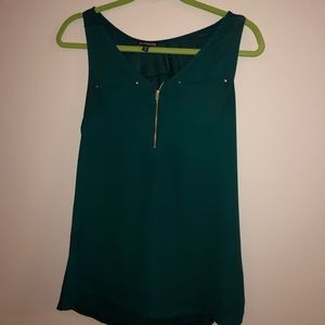 Express emerald tank top
